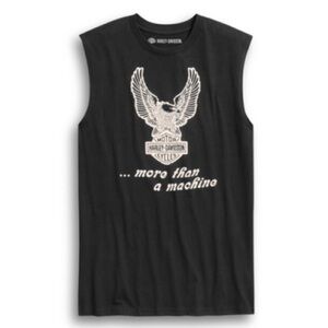 Harley-Davidson Men’s “More than a Machine” Sleeveless Tee (Size L)